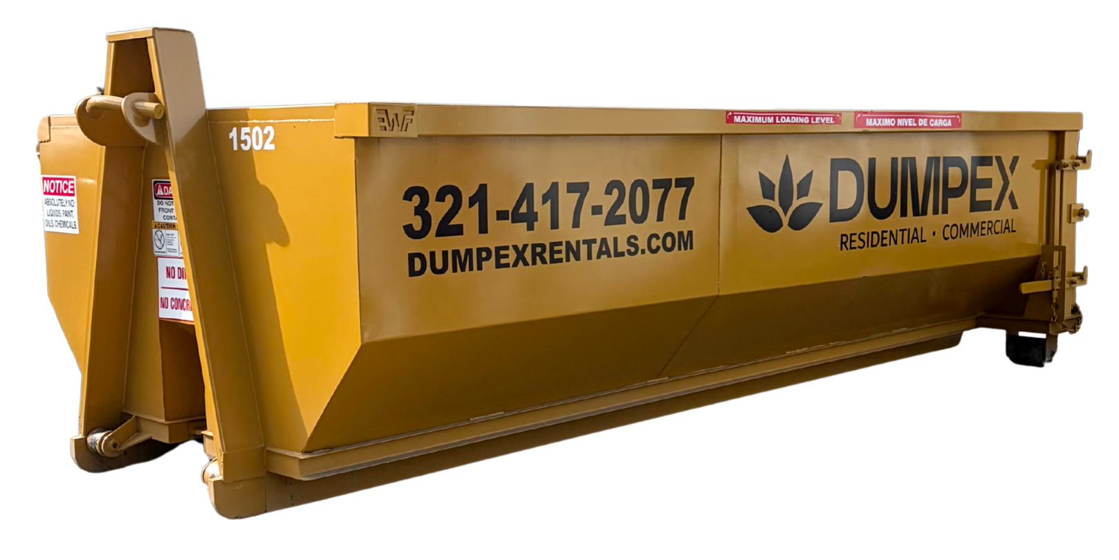 15 yard dumpster