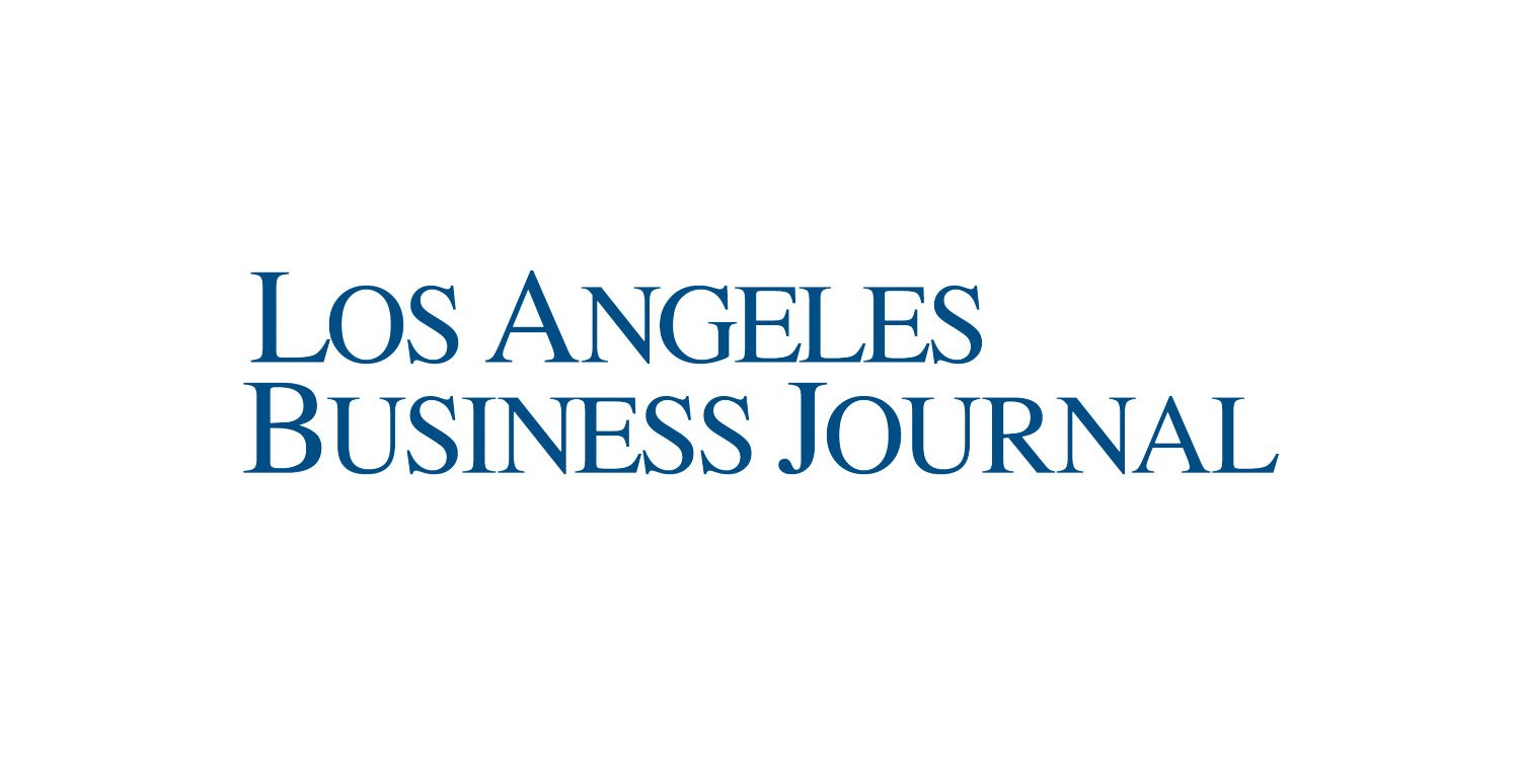 Los Angeles Business Journal logo in blue text on white.