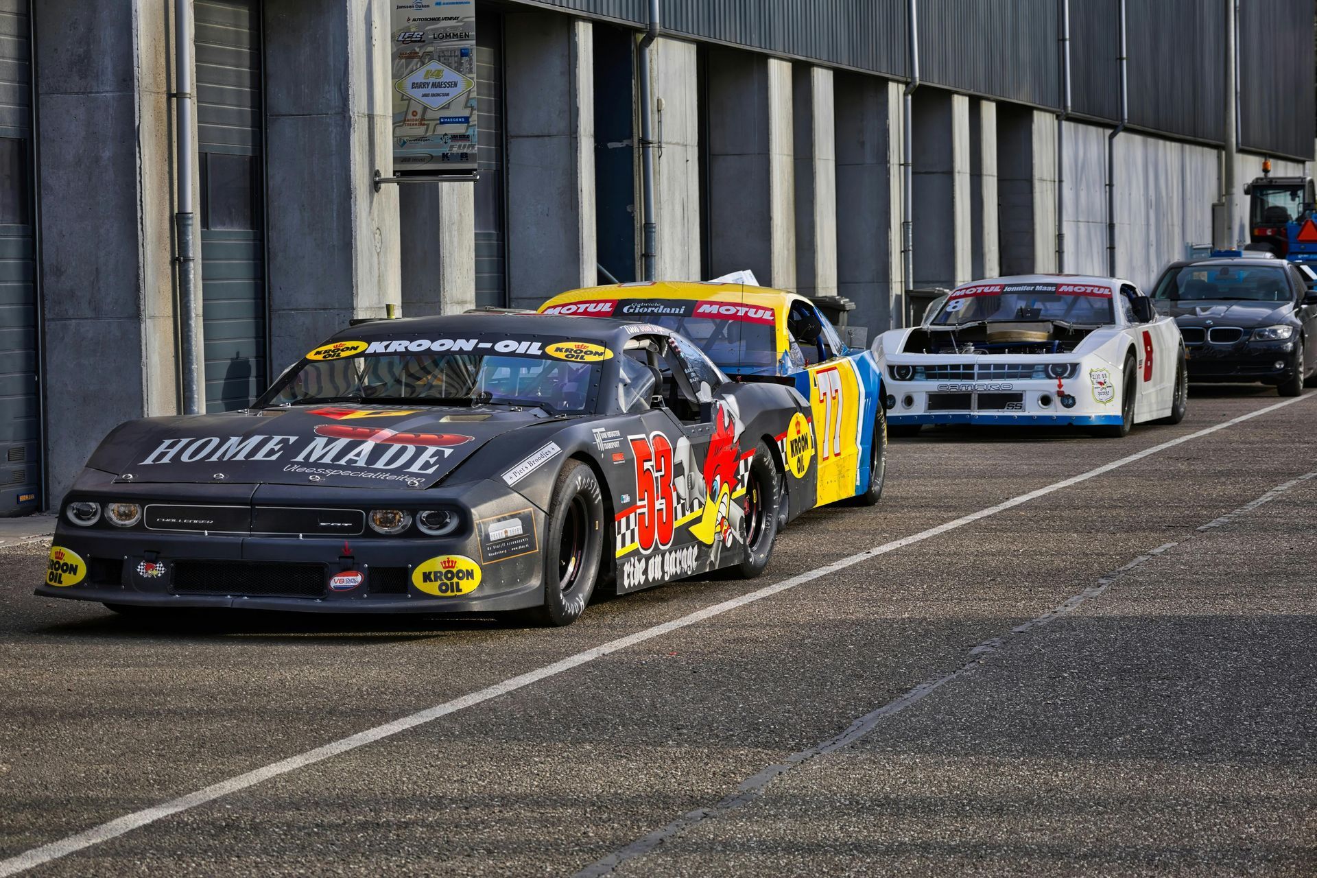 Charity activation at a race weekend