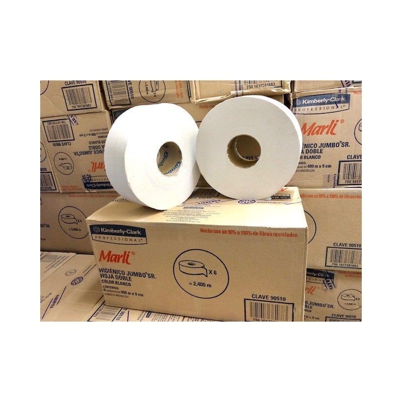 Papel Higiénico Marli 400 Mt