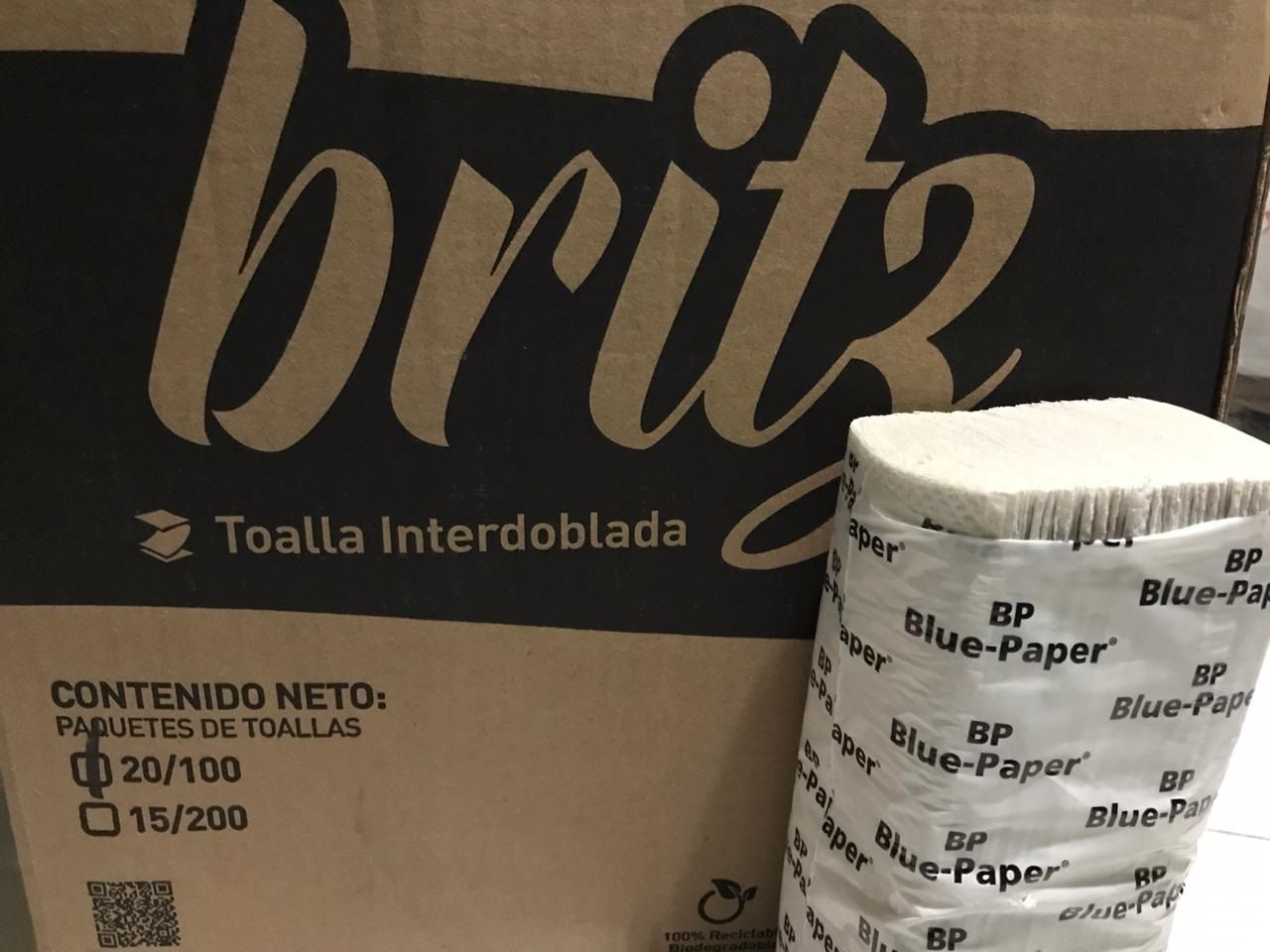 Toalla Interdoblada 20 paq