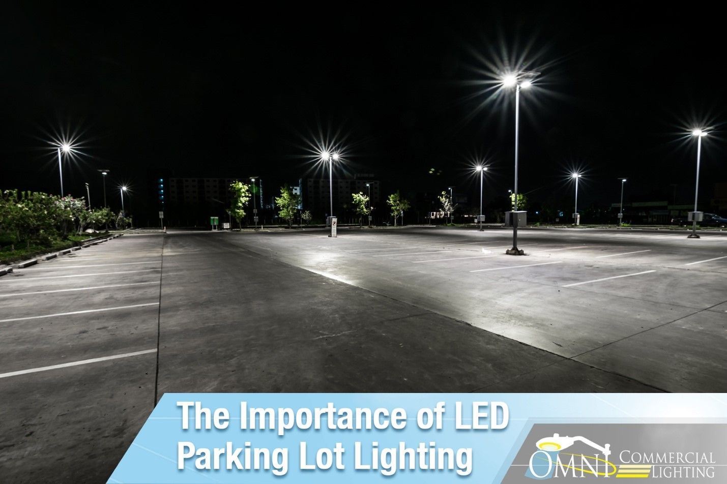 The importance of led parking lot lighting is discussed in this article