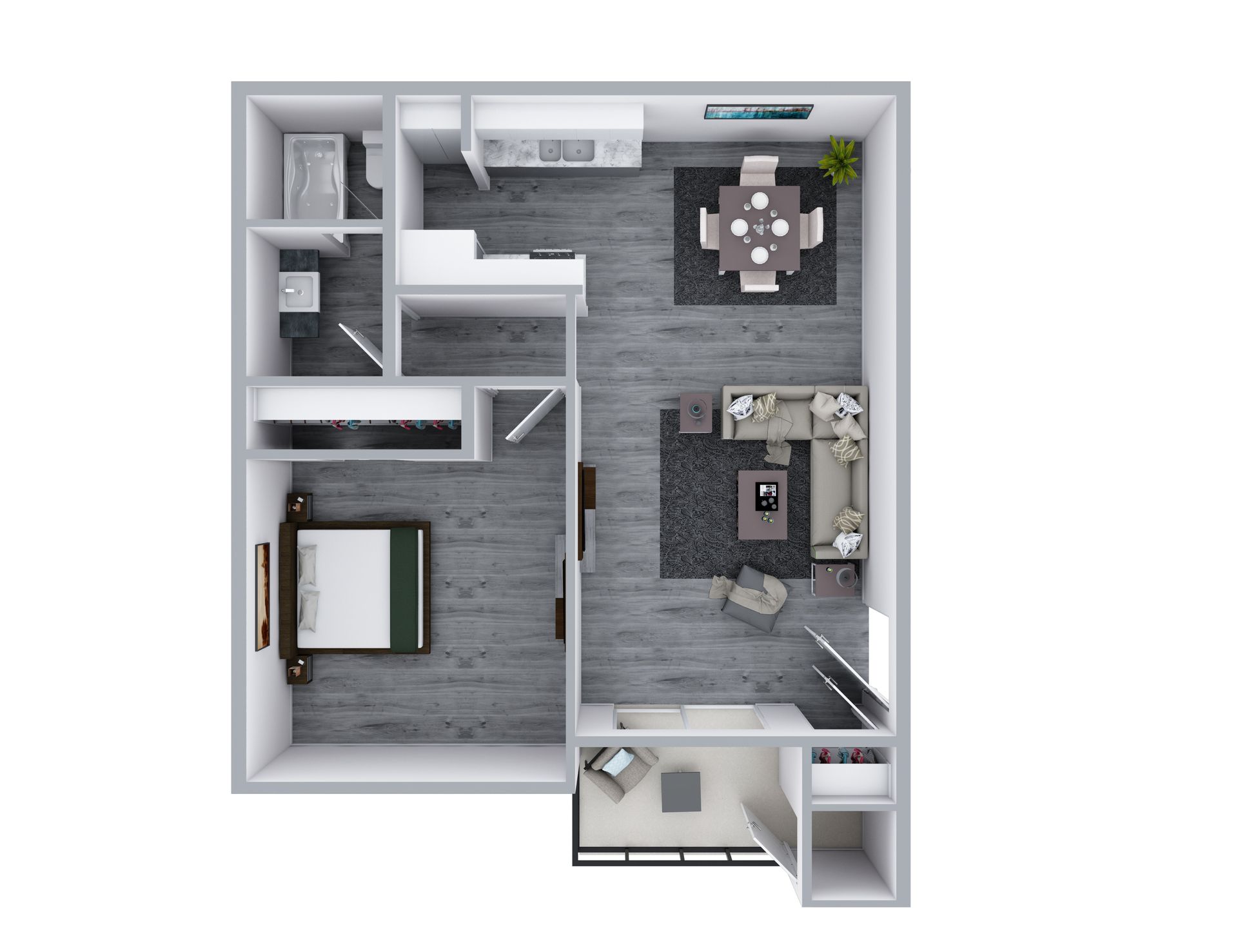1 Bed | 1 Bath