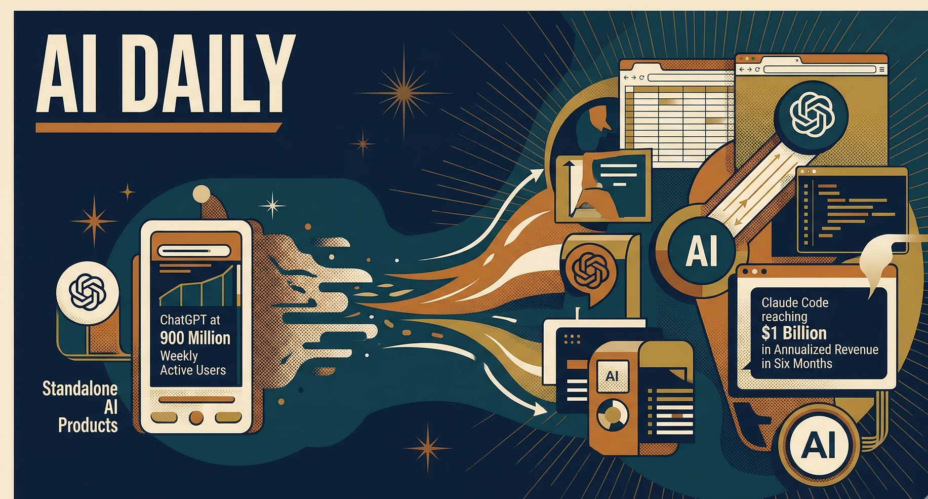 Featured image for: a16z's Top 100 AI Apps Report Shows Us Why AI Is Disappearing Into Your Existing Tools and What That Means for Builders