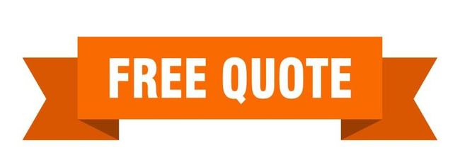 Orange banner with the words 