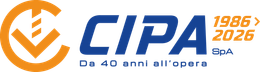 Logo con quadrato blu contenente due rettangoli verticali bianchi e la scritta 