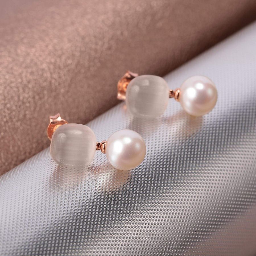 orecchini con perle