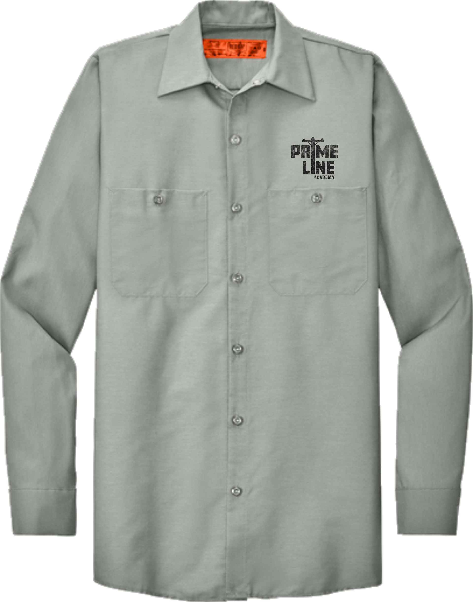 Prime Line Academy Work Shirt – Steel Grey