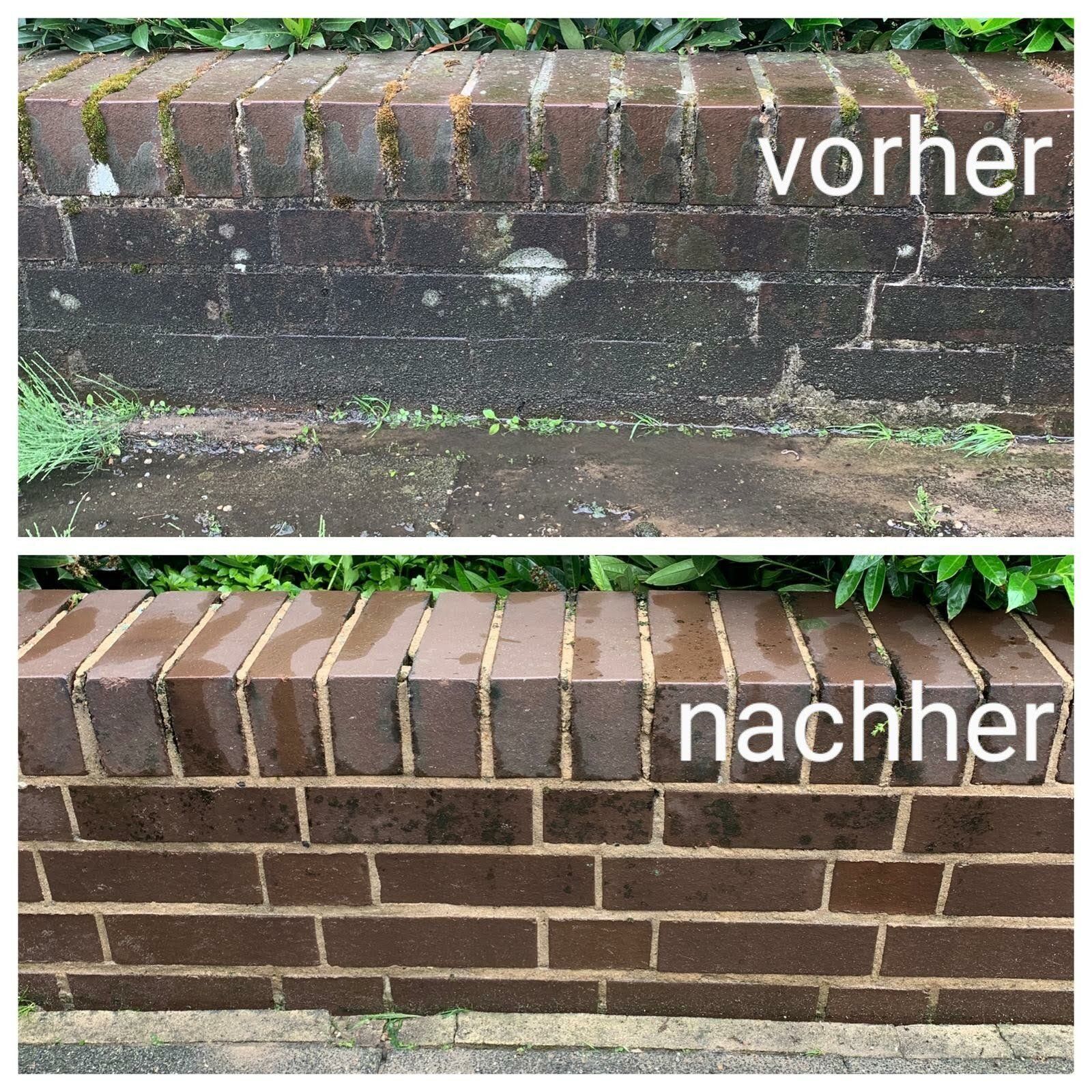 Mauer gereinigt 3