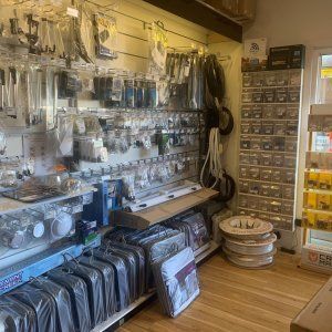 A store filled with lots of different items on shelves.