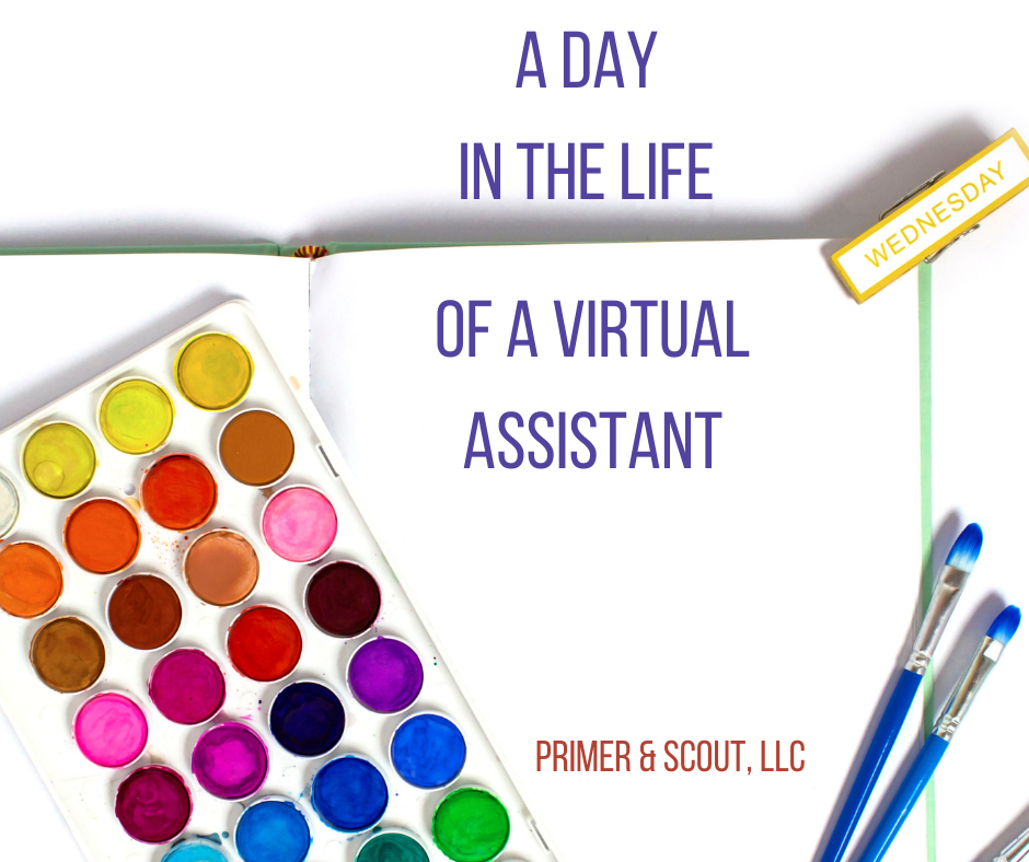 Primer & Scout, A Day in the Life of a Virtual Assistant, Art Supplies