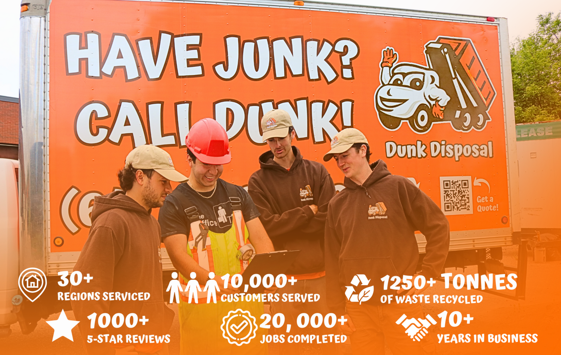 Dunk Disposal ads