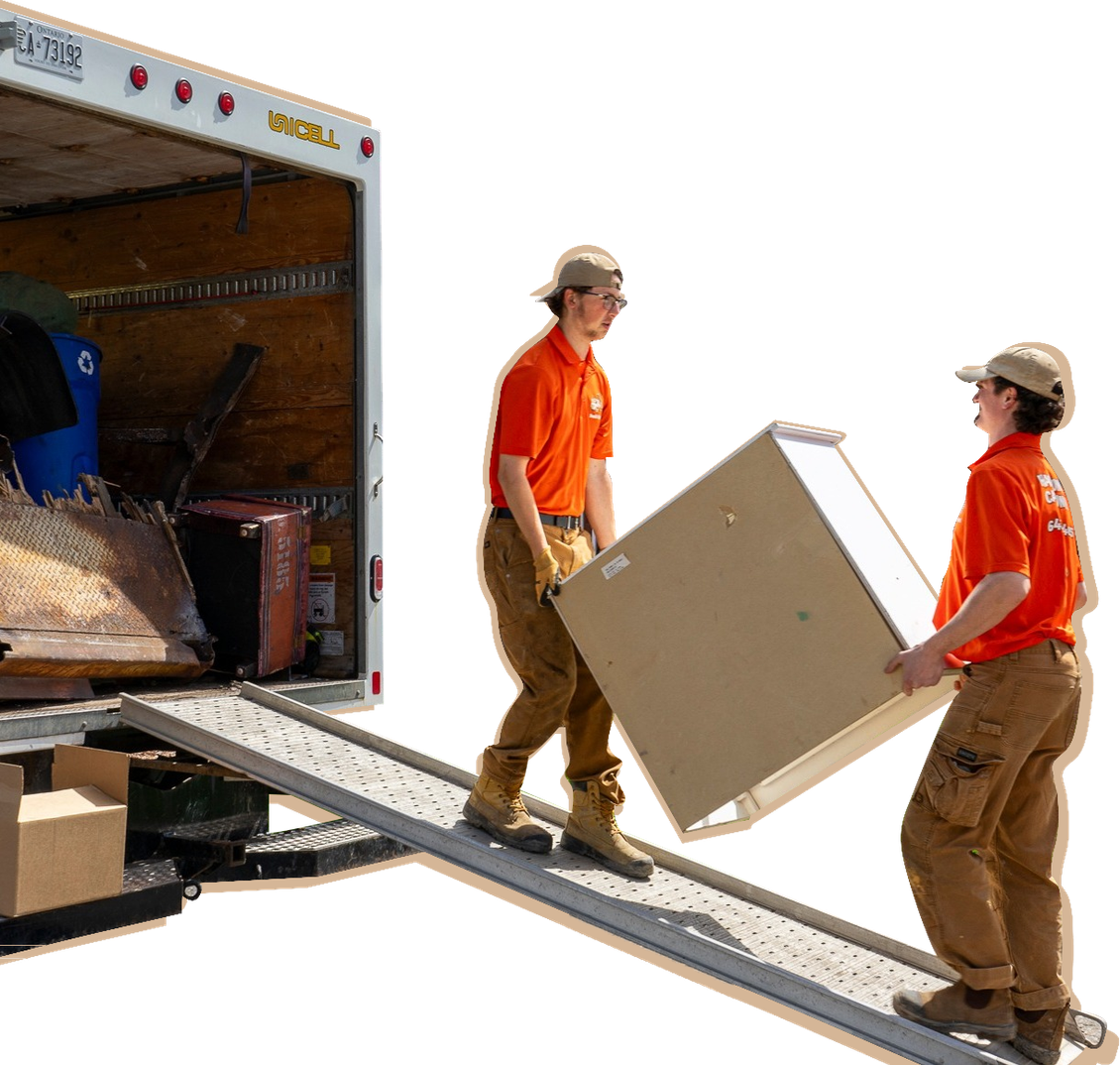 Dunk Disposal junk removal truck serving the Greater Toronto Area