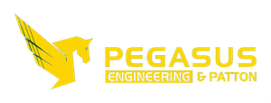 A yellow Pegasus icon next to the text