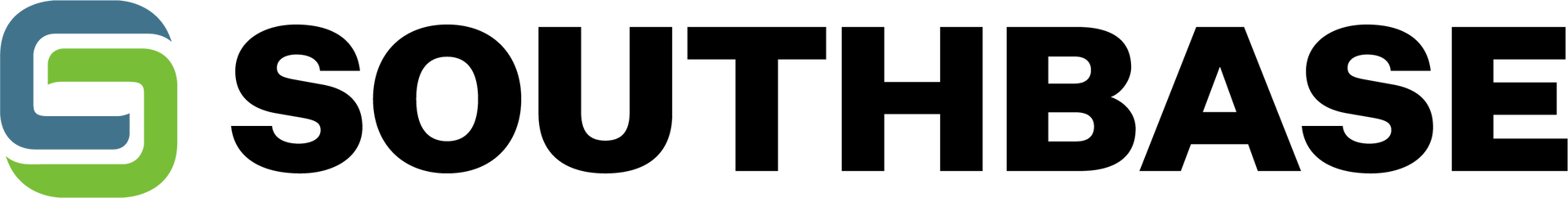 A logo for southbase is shown on a white background