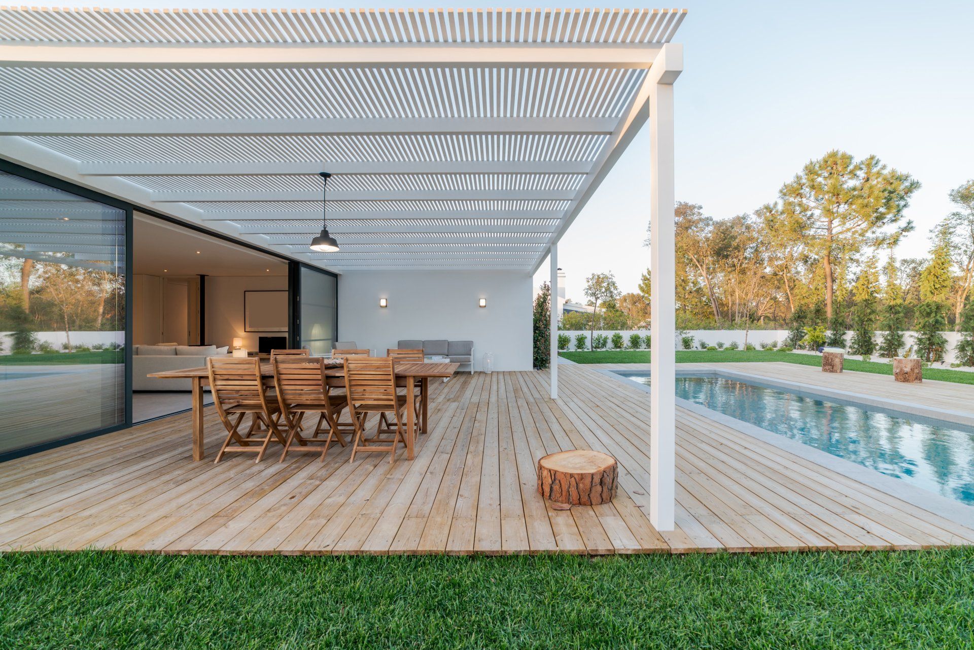 pool deck