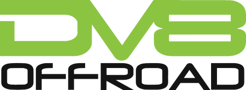 DVB Offroad logo in green and black on white background