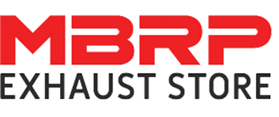 MBRP Exhaust Store logo in red and black text on a white background
