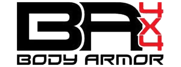 BRX Body Armor logo in black and red