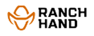 Orange cowboy hat icon with black text reading “RANCH HAND”