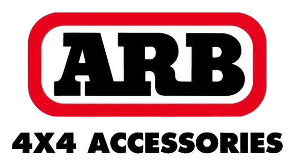 ARB 4x4 Accessories logo in black and red on a white background