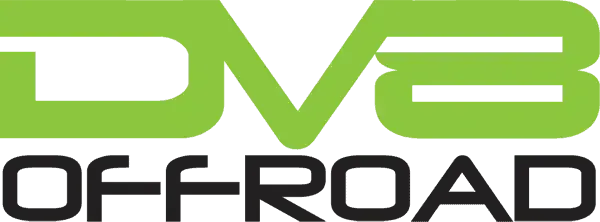 Green and black DVB Offroad logo on a white background