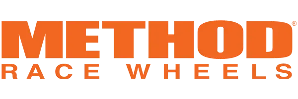 METHOD Race Wheels logo in orange text on a white background