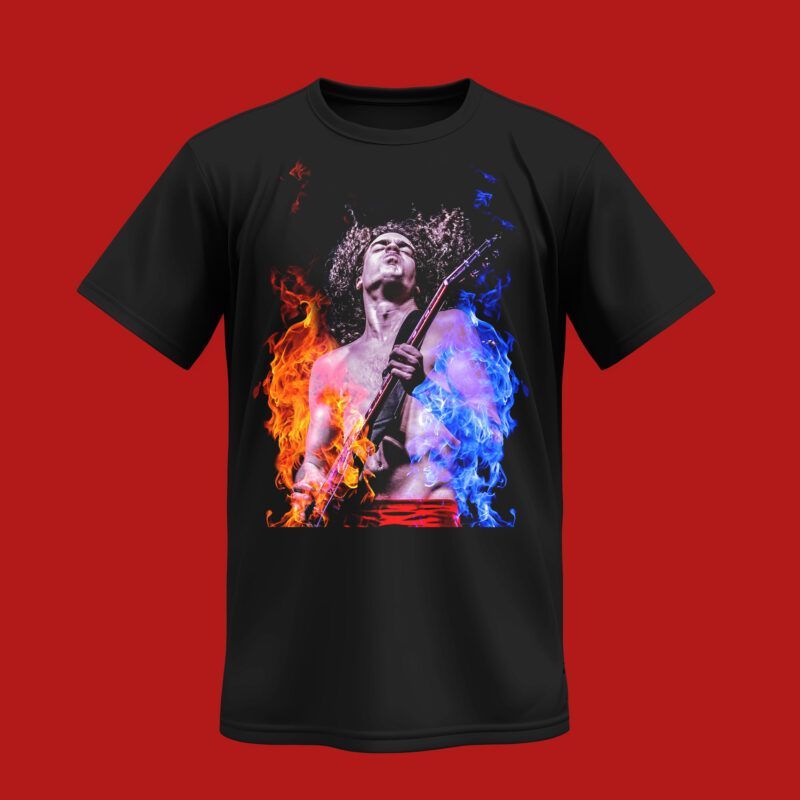 T-Shirt - Angus on Fire