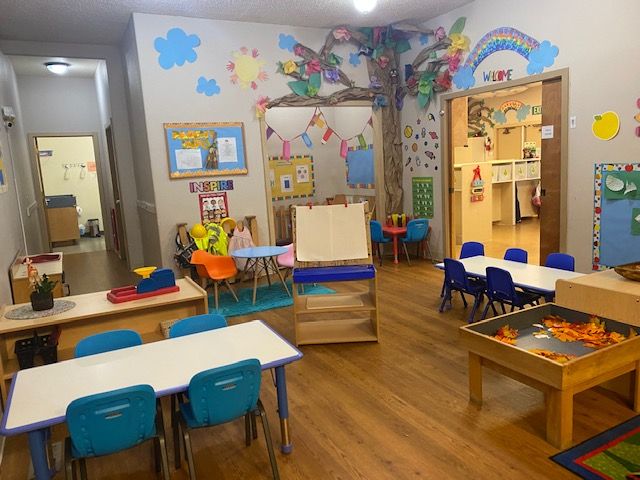 kindergarten, preschool room