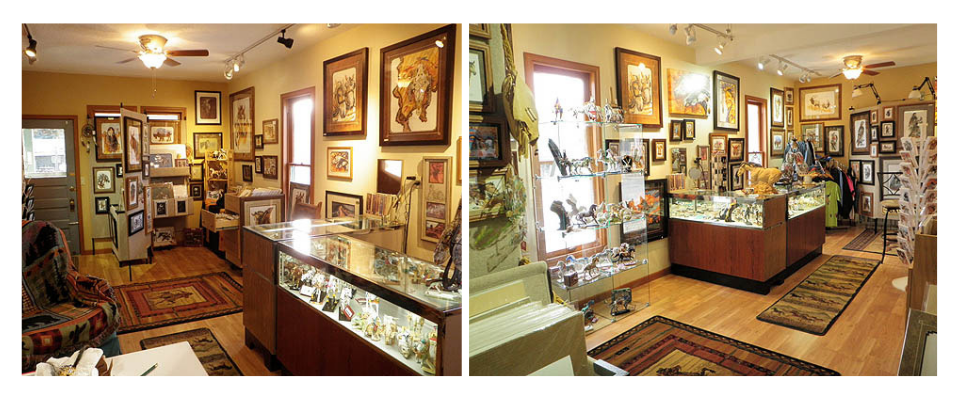 inside store