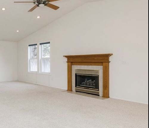 old fireplace