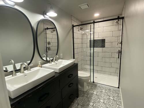 bathroom after remodel