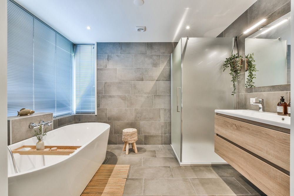 A Newly Renovated Bathroom In Albury Homes