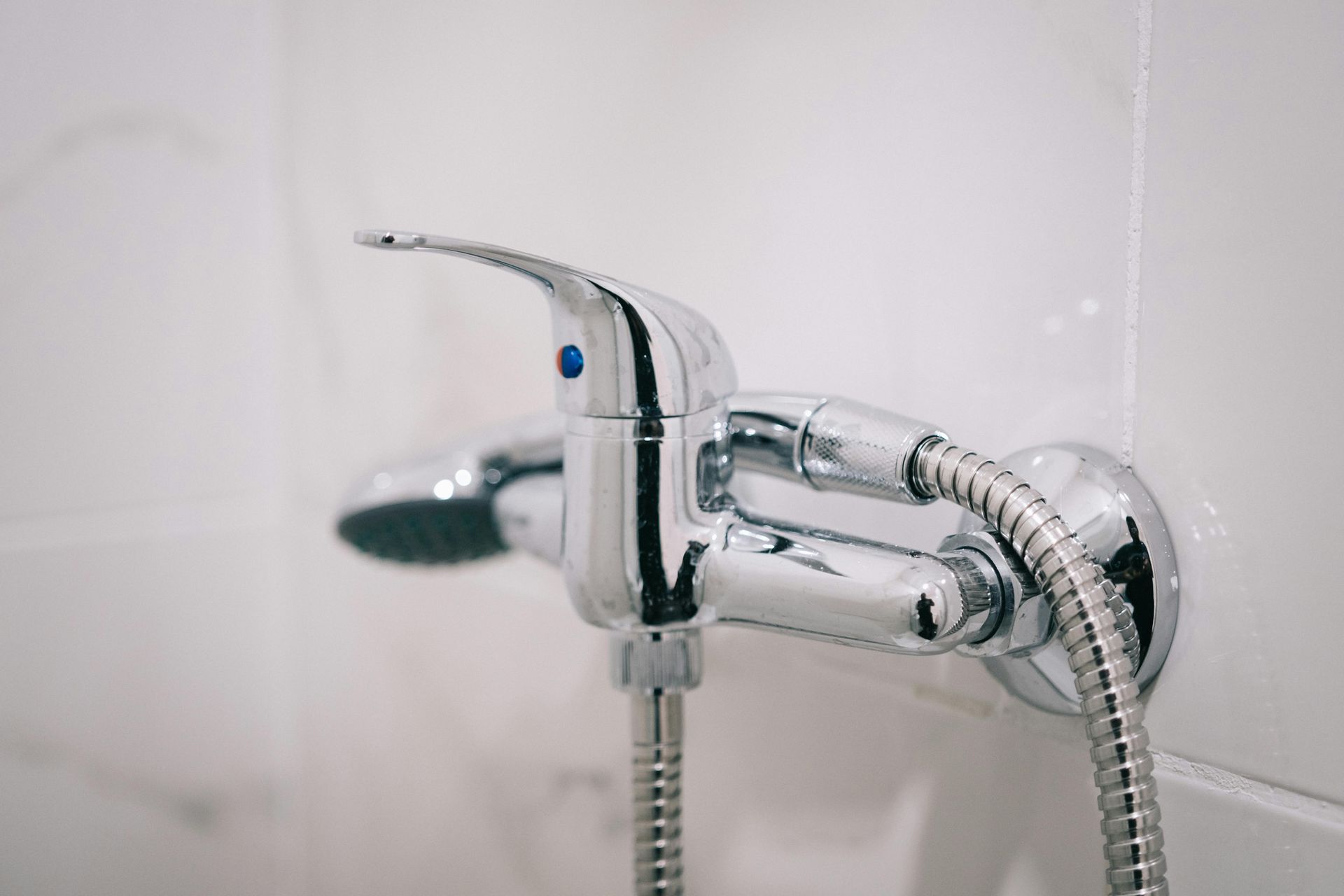 Bathroom tap and shower fitting installation
