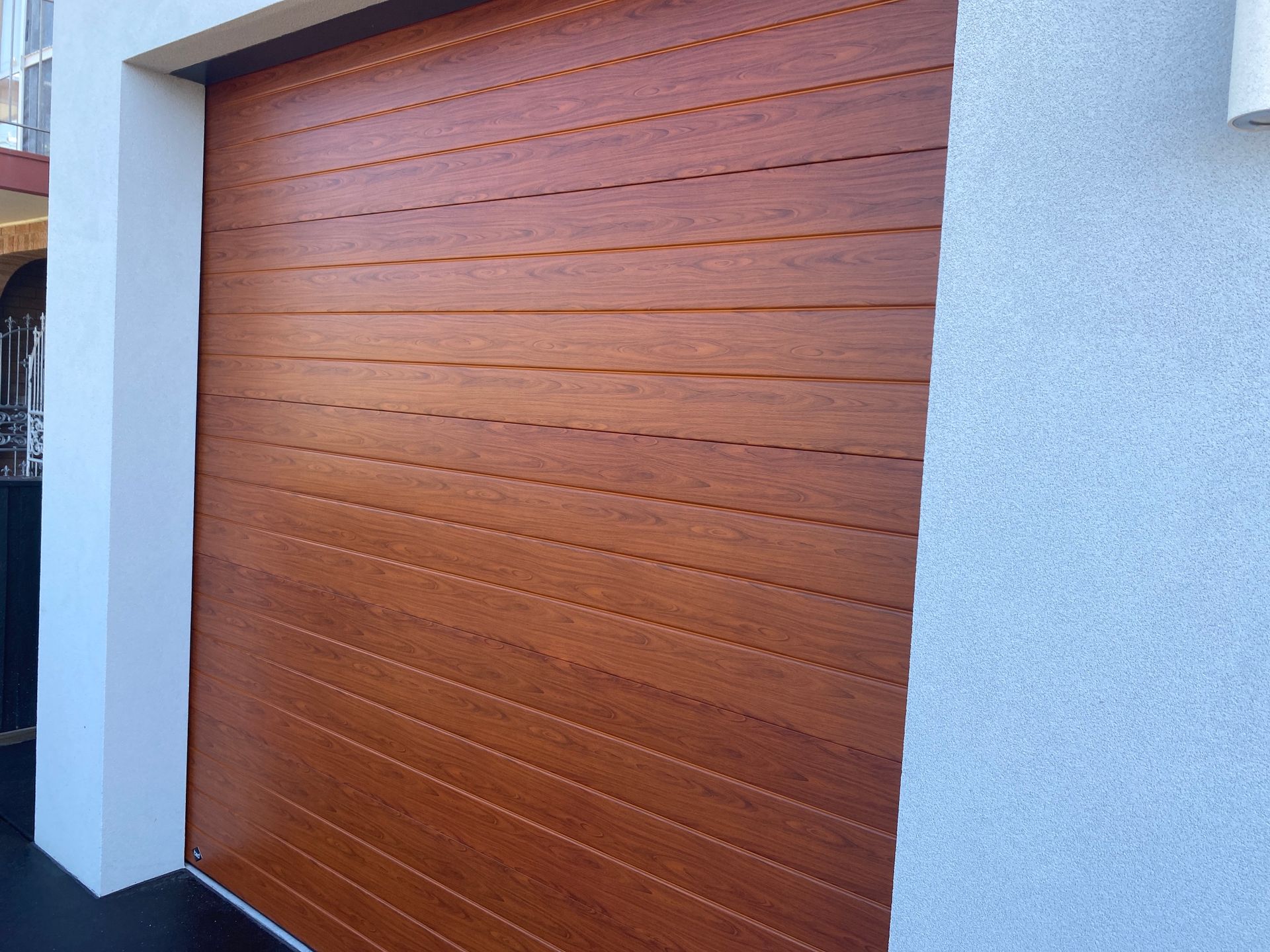A Brown Garage Door — P & D Garage Doors in Forster, NSW