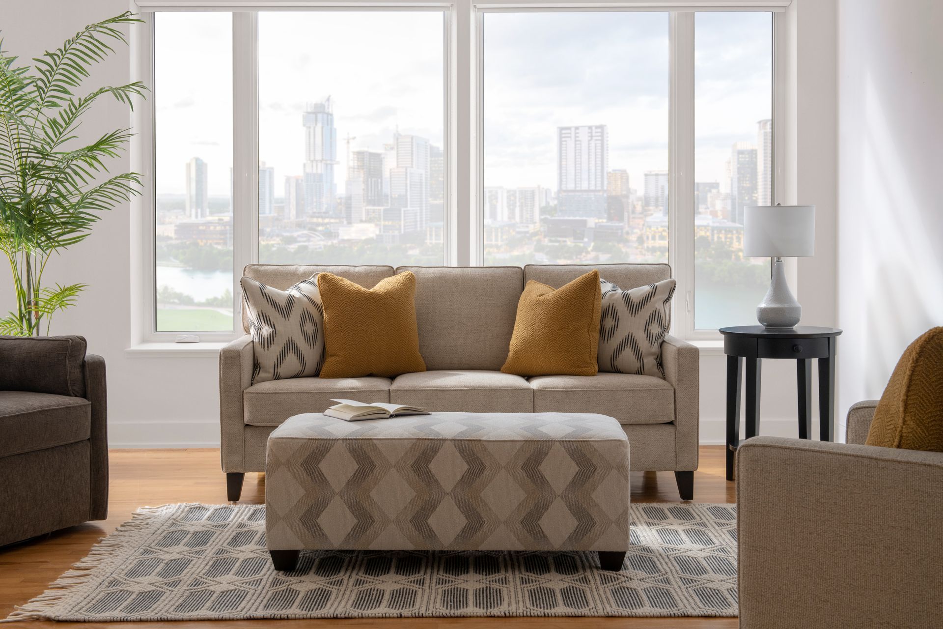 Carly Track Arm Sofa by JP Home