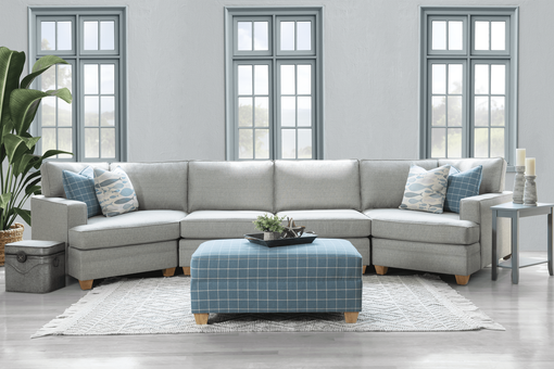 Izzy Cuddler | Custom sofa and sectional design | JP Home | Made in NC