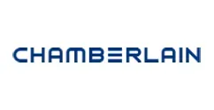 Blue Chamberlain logo on a white background