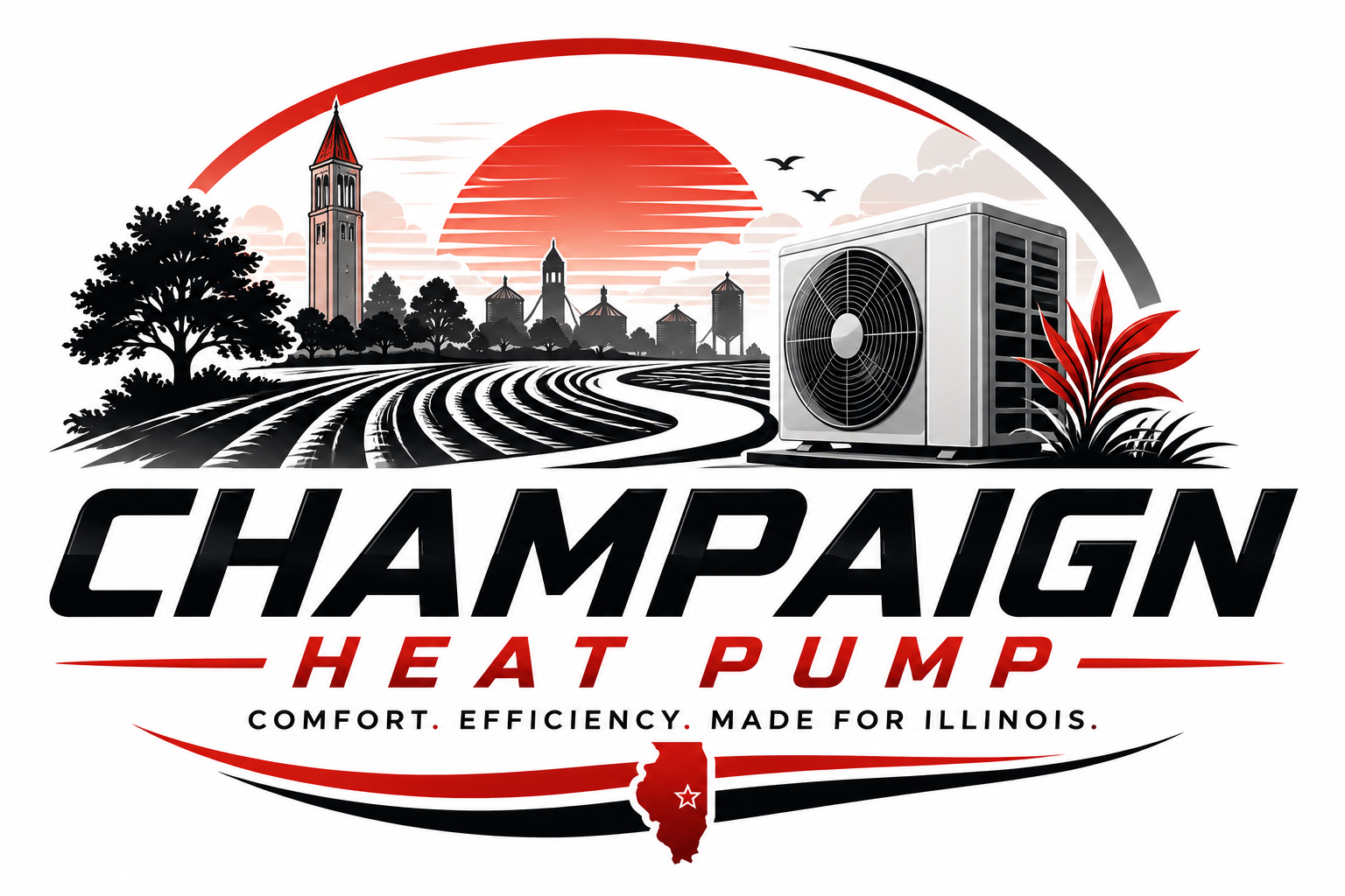 Champaign Heat Pump Logo