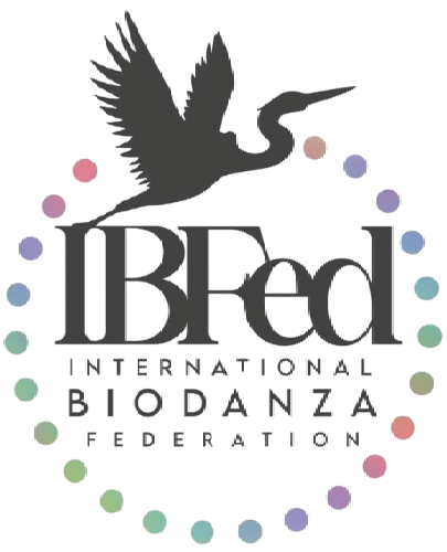 A logo for the ibfed international biodanza federation