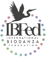 A logo for the ibfed international biodanza federation