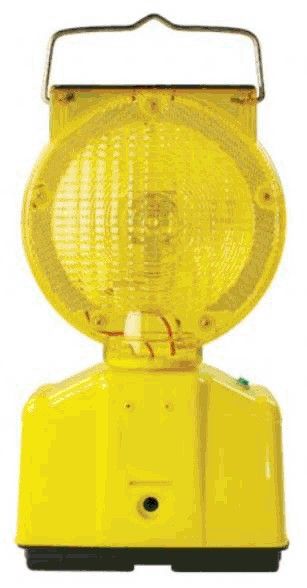 Warning Lamp Amber Solar — Payton Civil Products in Wilsonton, QLD