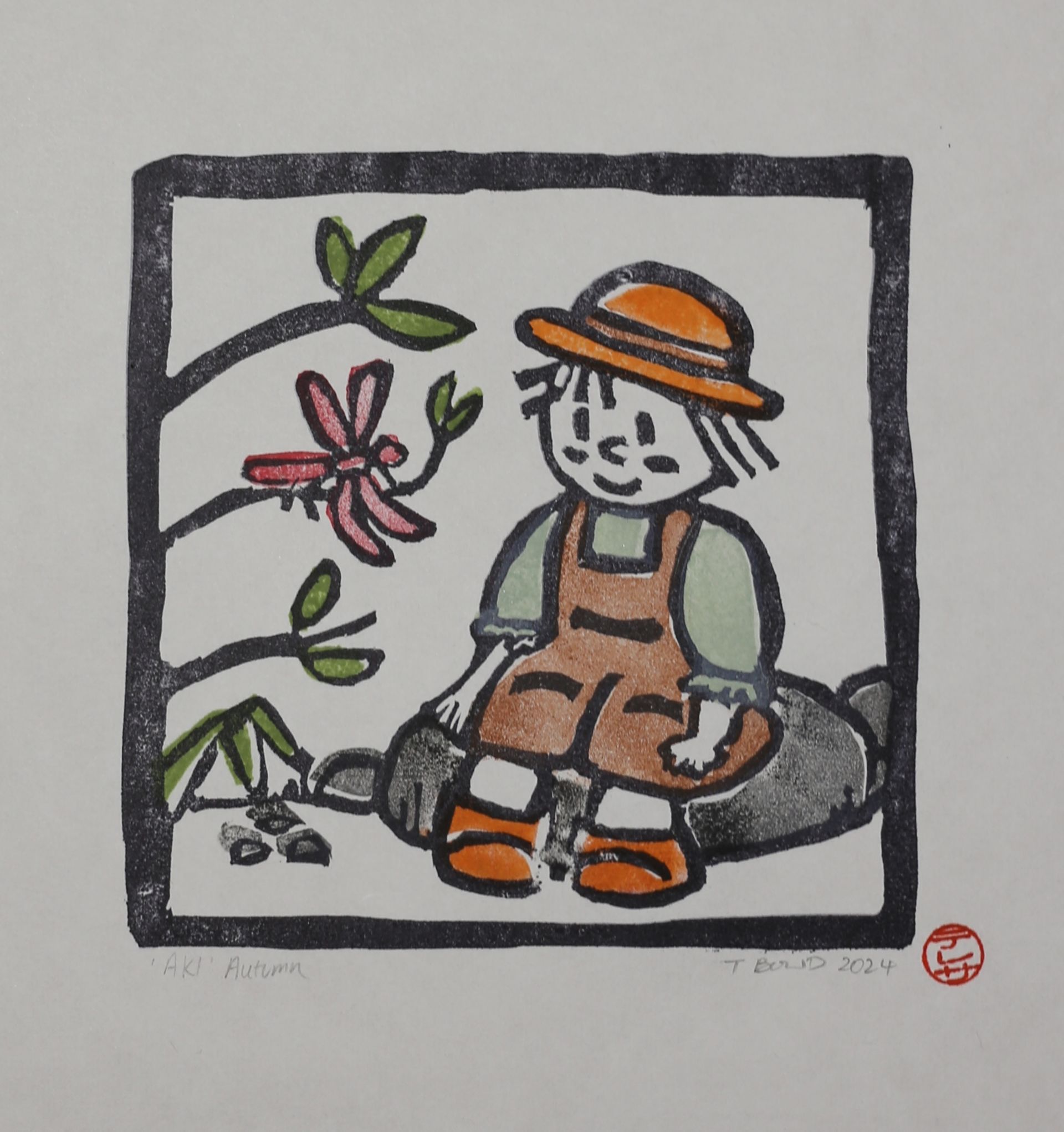 block print art