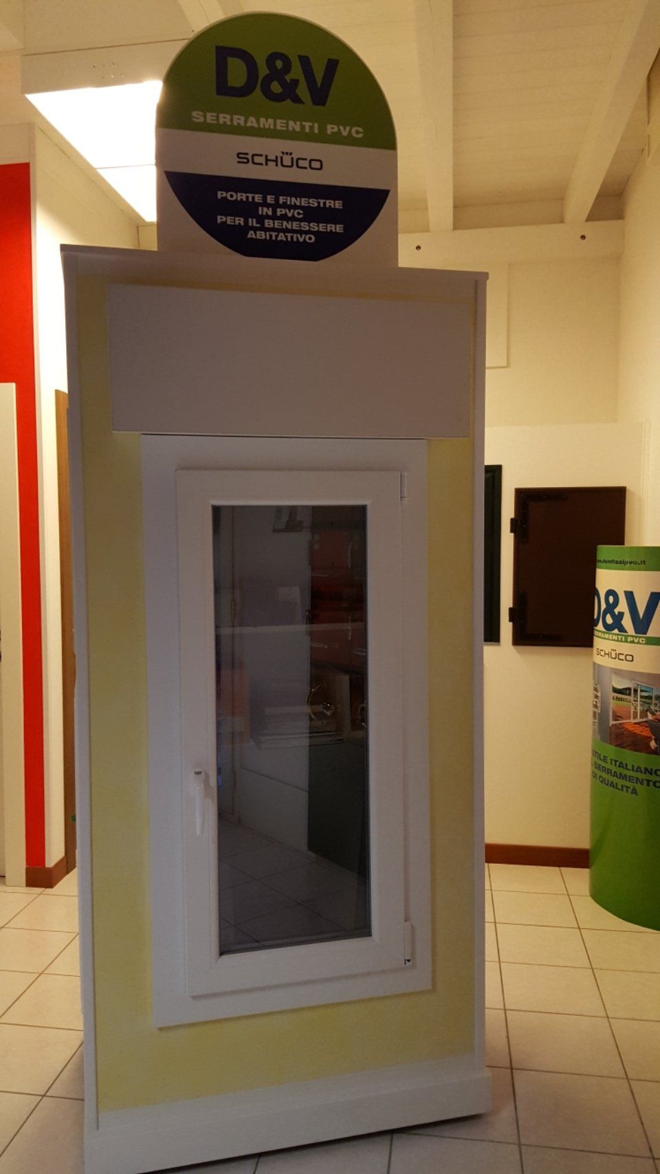 finestra in PVC