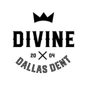 Logo for Divine Dallas Dent, featuring a crown, 