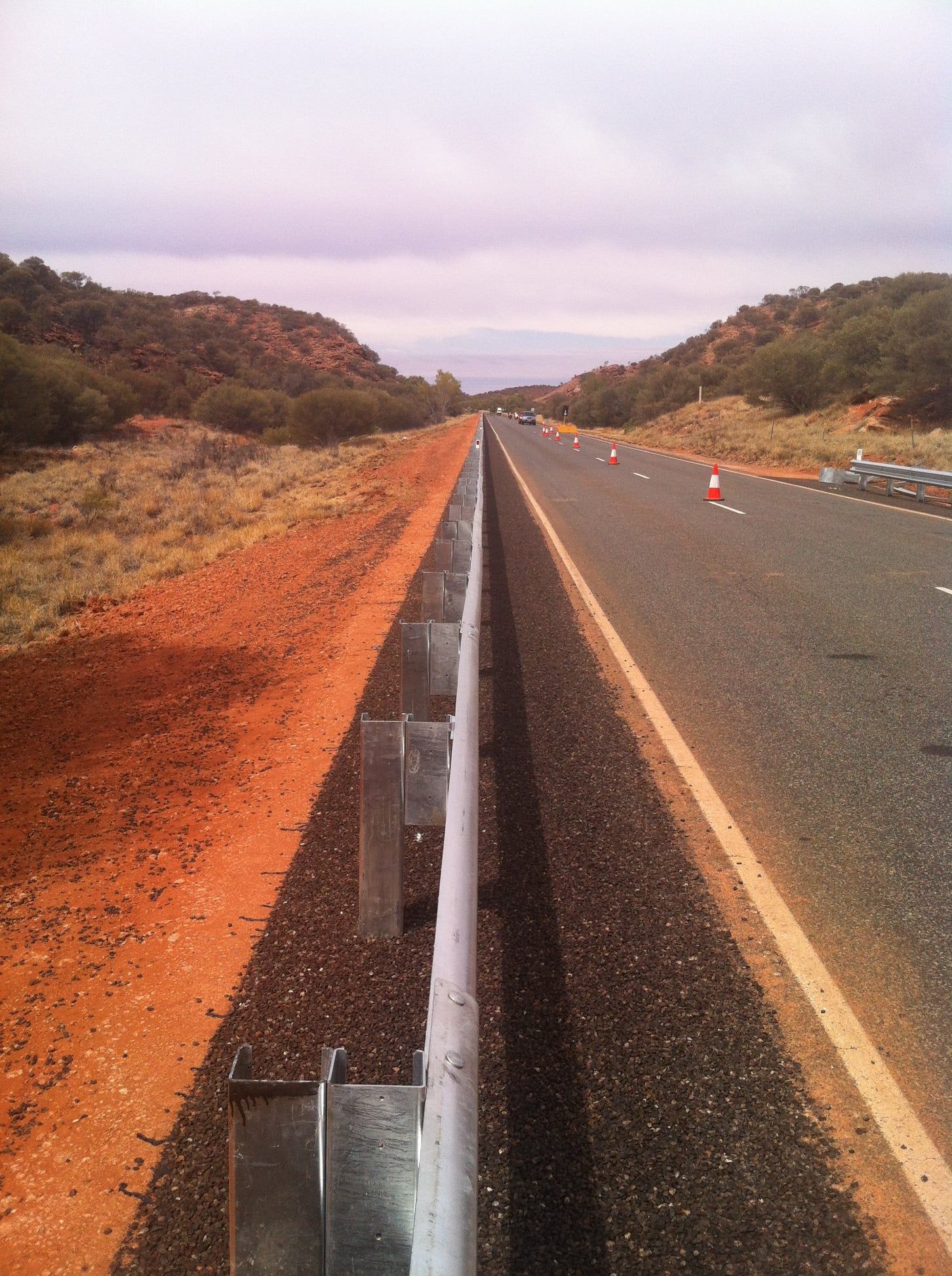 A Railway Align In The Street — Bullant Building In  Ciccone, NT