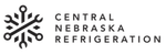 Central Nebraska Refrigeration logo with black snowflake icon and text on white background