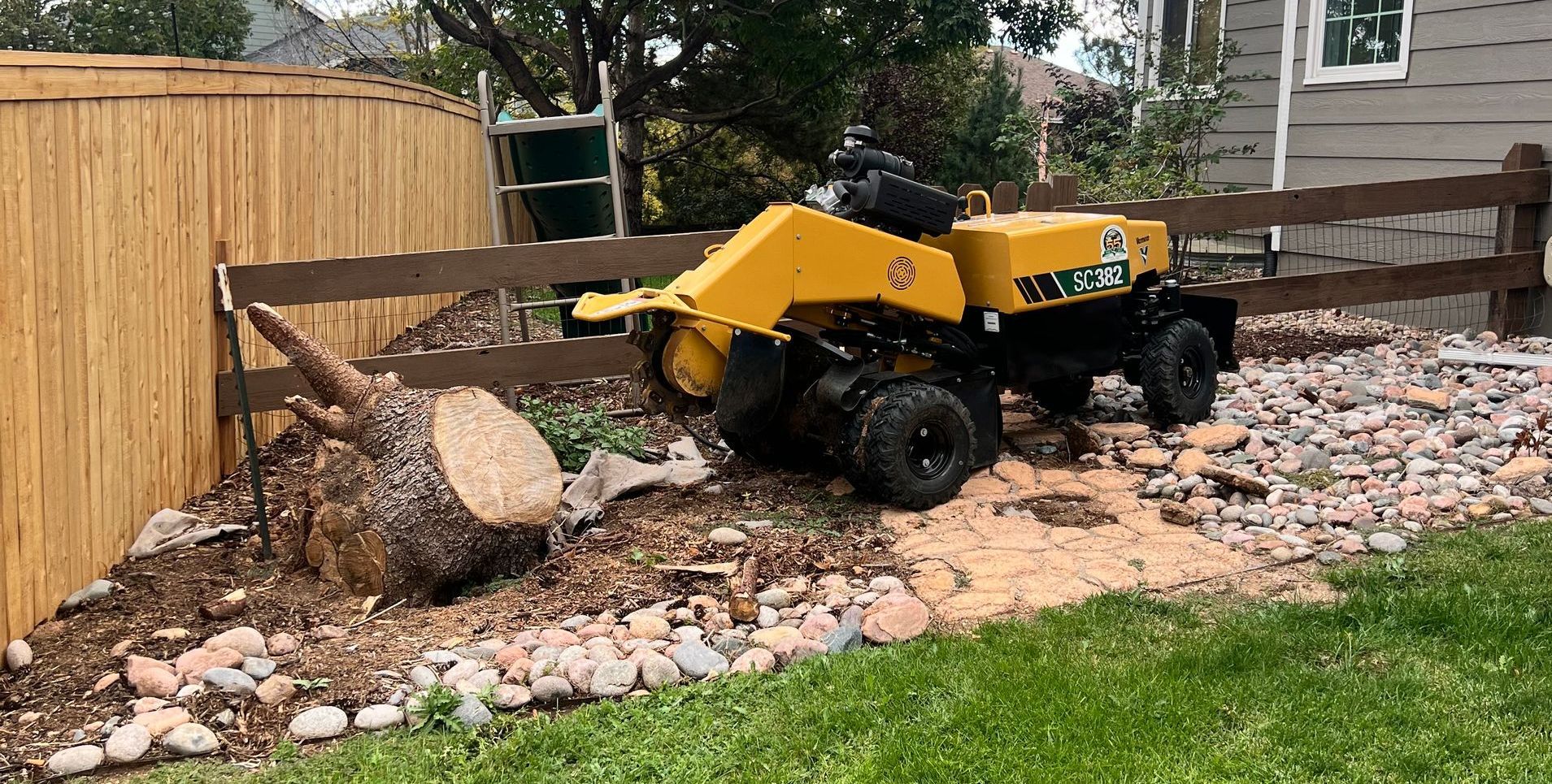 All set for stump removal — Denver, CO — Moore Stump Removal