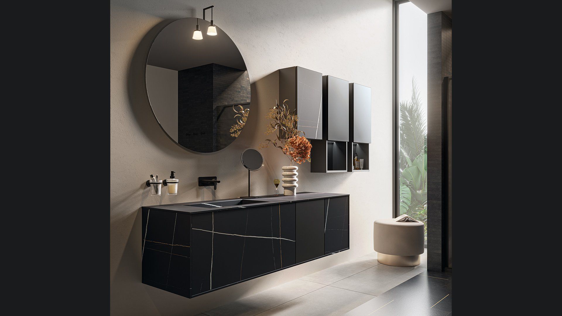 bagno in marmo