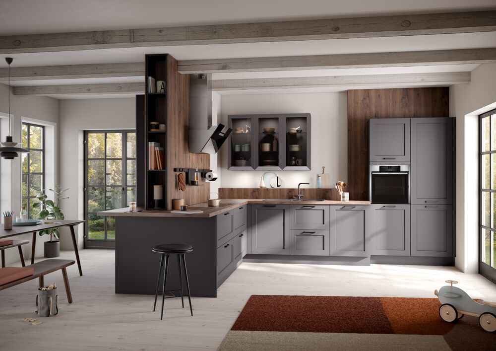 cucina con penisola